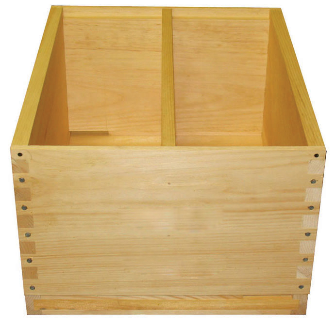 9 1/2" Divided Deep Box 9 1/2" Divided Deep Box
